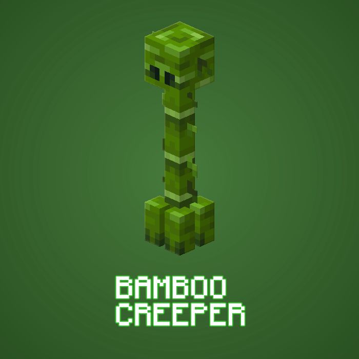 Minecraft  Creeper Overhaul Mod! Brand New Biome Creepers 