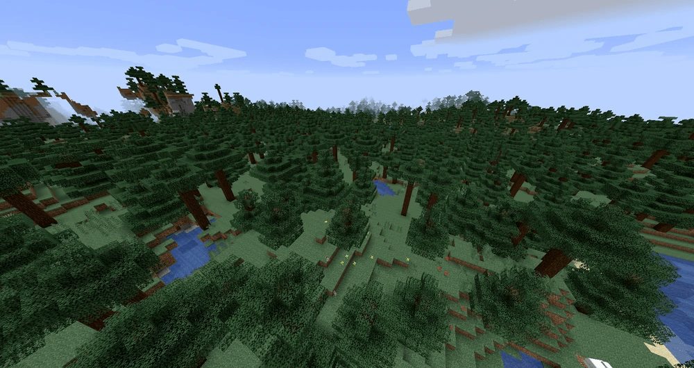 Minecraft Old Growth Pine Taiga Seeds for Java Edition (PC/Mac)