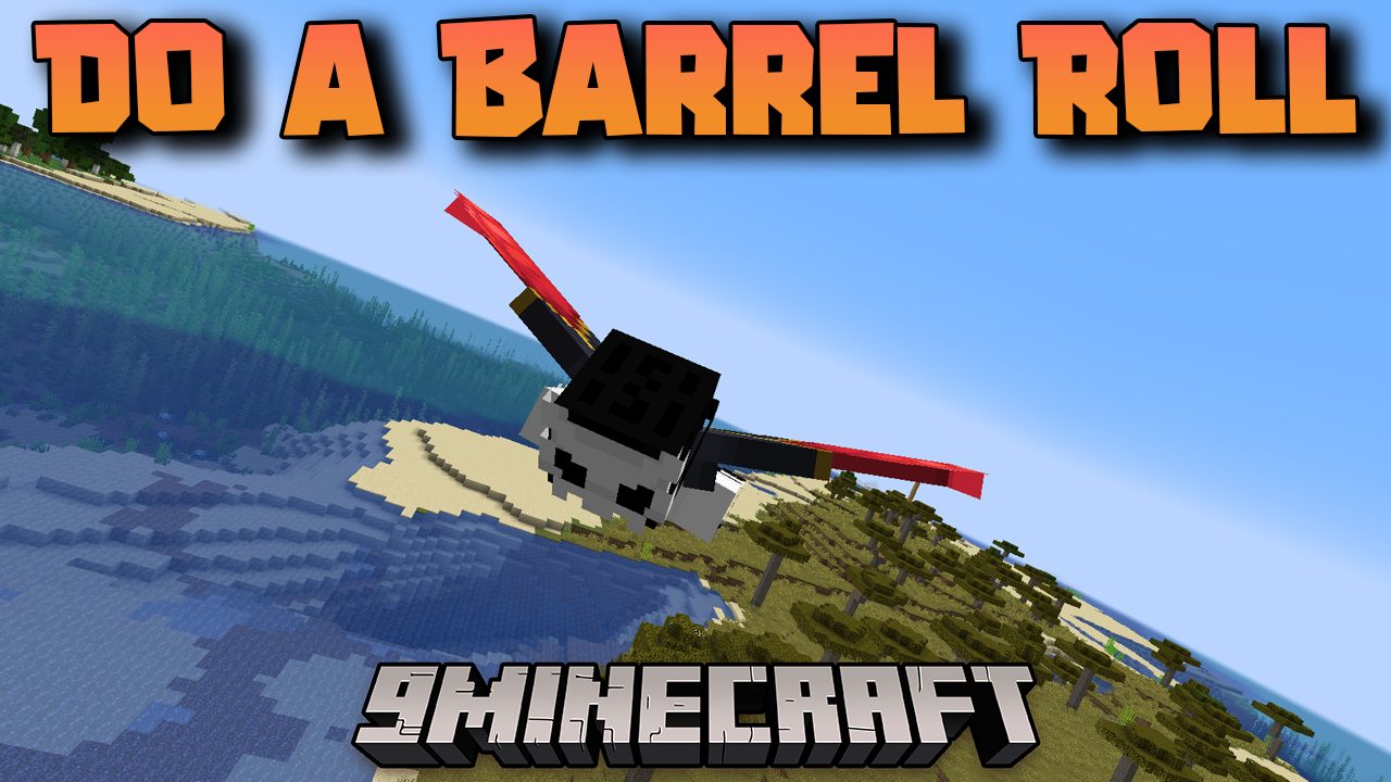 Incredible Elytra Camera! - Do a Barrel Roll - Minecraft Mod Showcase 
