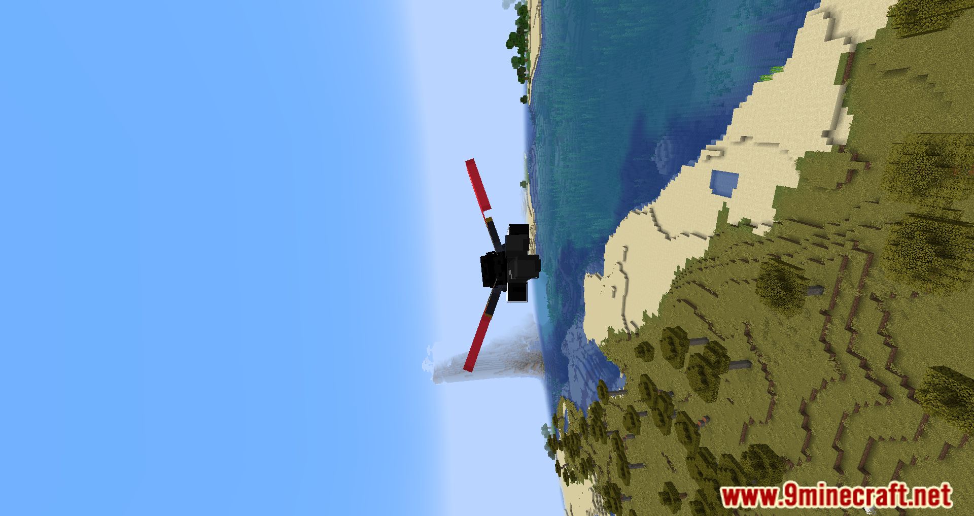 Elytra flight map Part 2! This is still using the Do a Barrel Roll mod