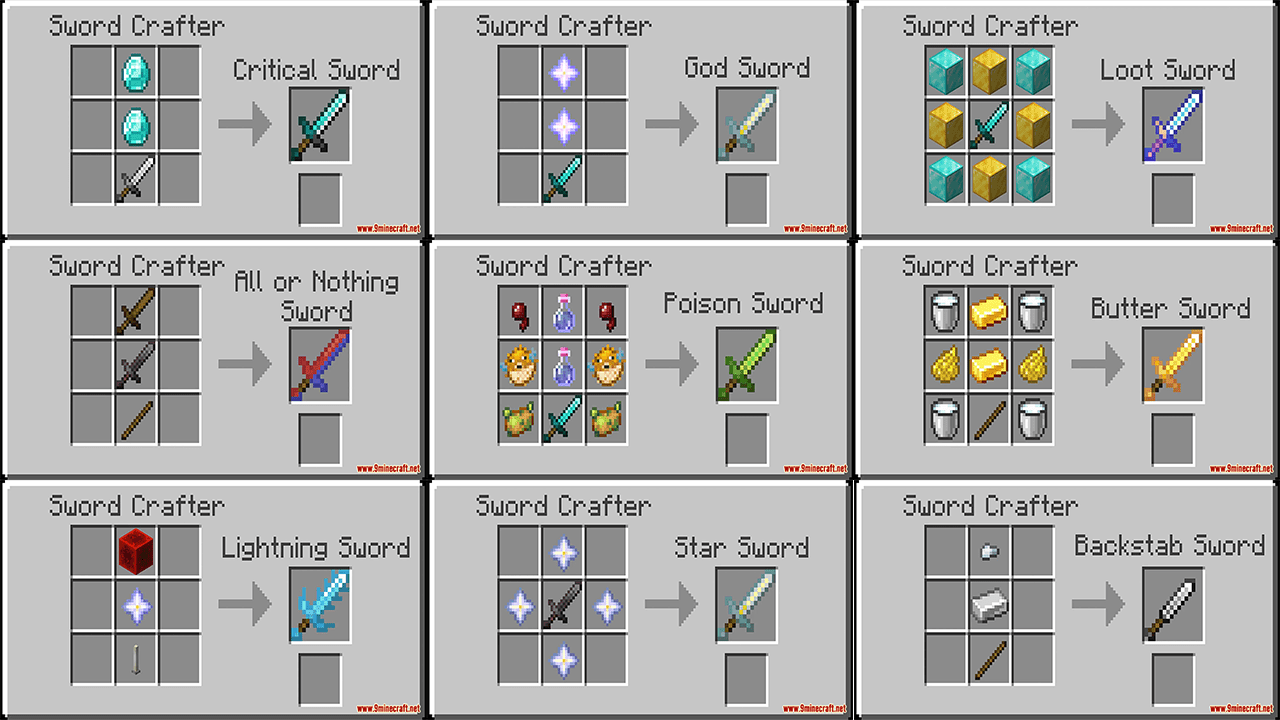 WASD r Swords Data Pack (1.19.4, 1.18.2) - r's Custom Swords  In Minecraft! 