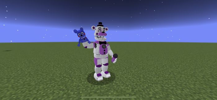 Five Nights at Freddy's - Morph Addon beta in minecraft 