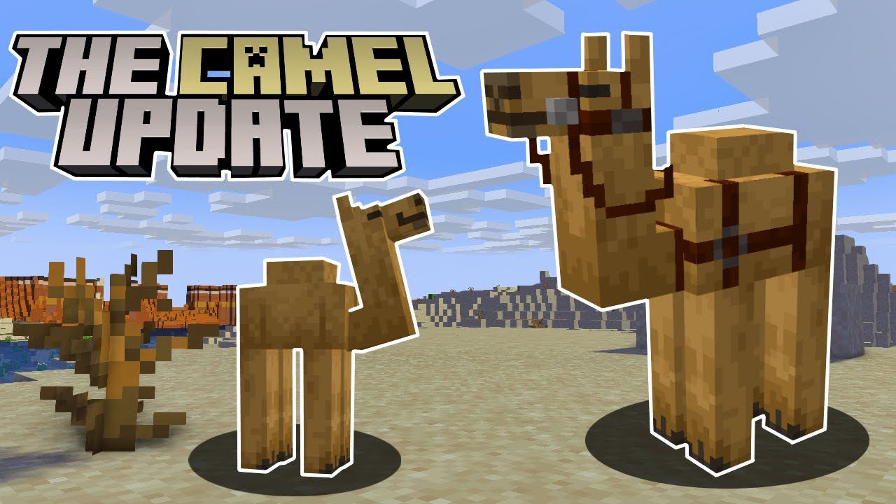 Camel mod for Minecraft PE 1.0.8