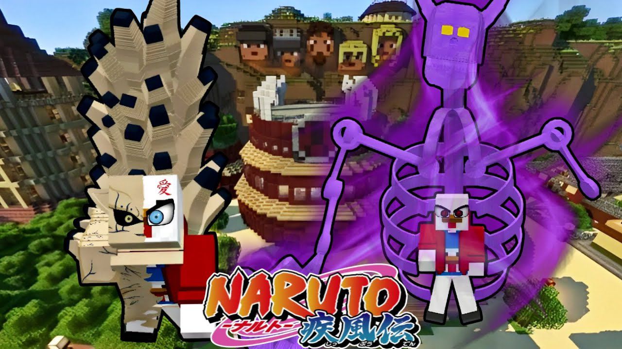 Naruto HD Bedrock Minecraft Skins