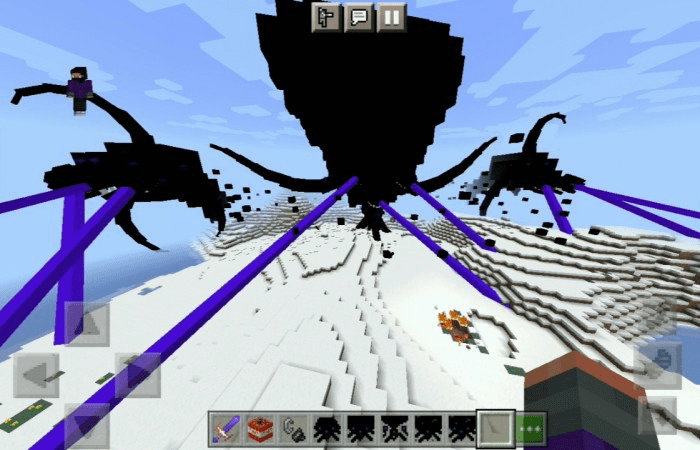 INFECTANDO O WITHER STORM NO MINECRAFT 