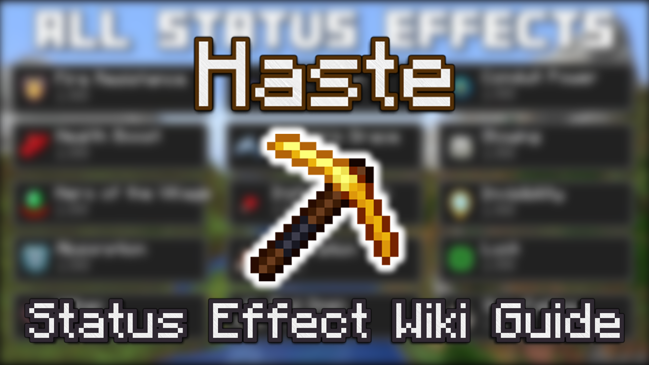 Haste – Minecraft Wiki