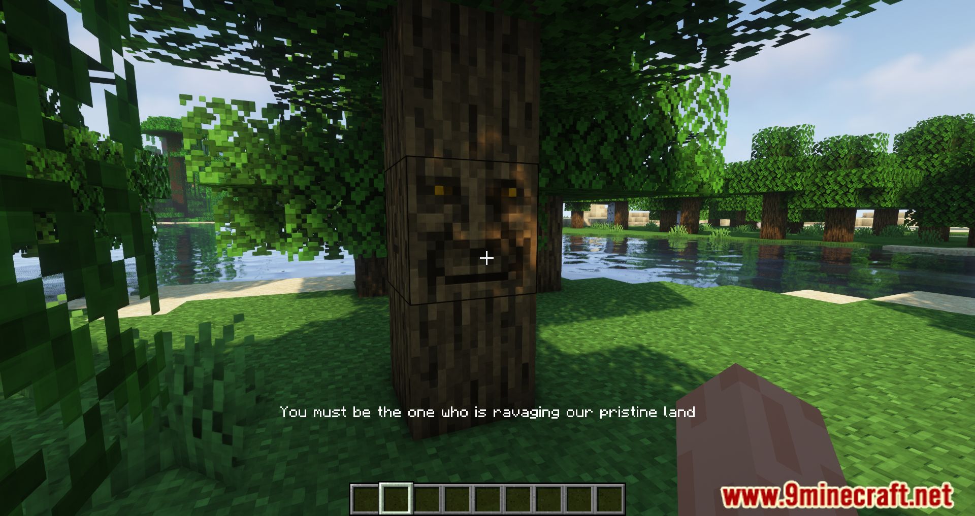 They added the Wise Mystical Tree into Minecraft…, FULL VIDEO IN BIO
