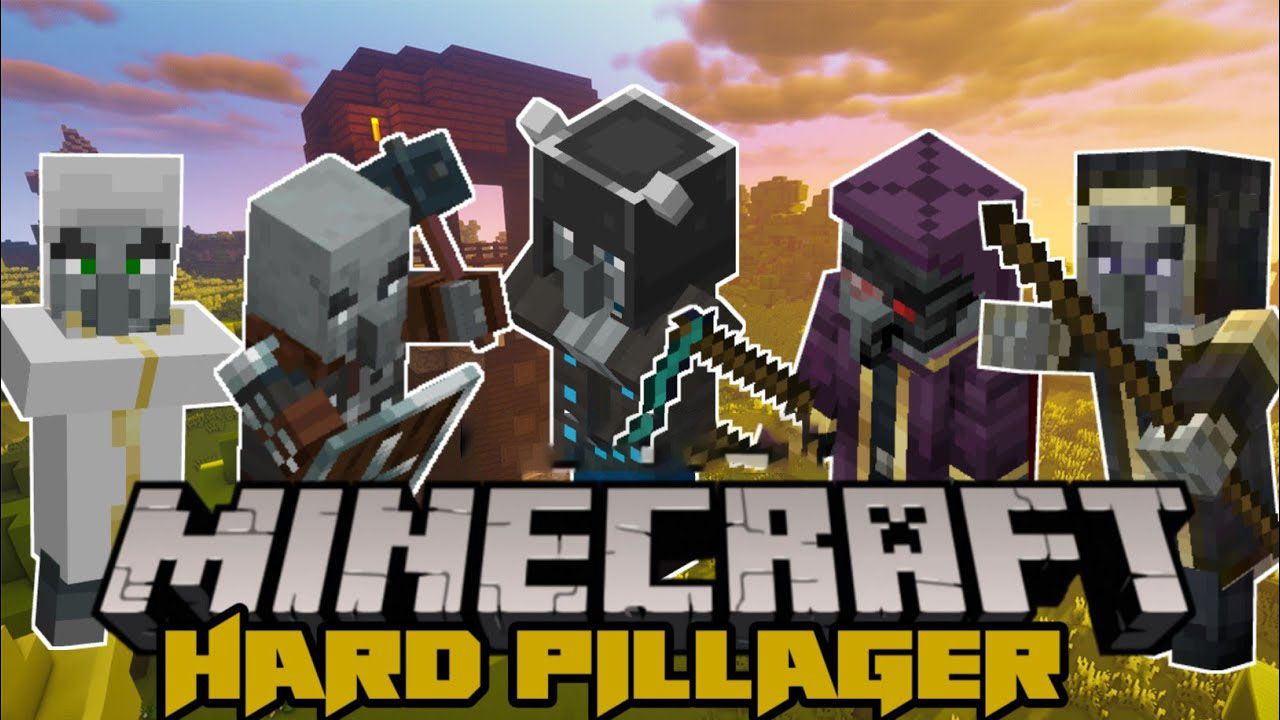 Hard Pillage Addon (1.19) - MCPE/Bedrock Mod - 9Minecraft.Net