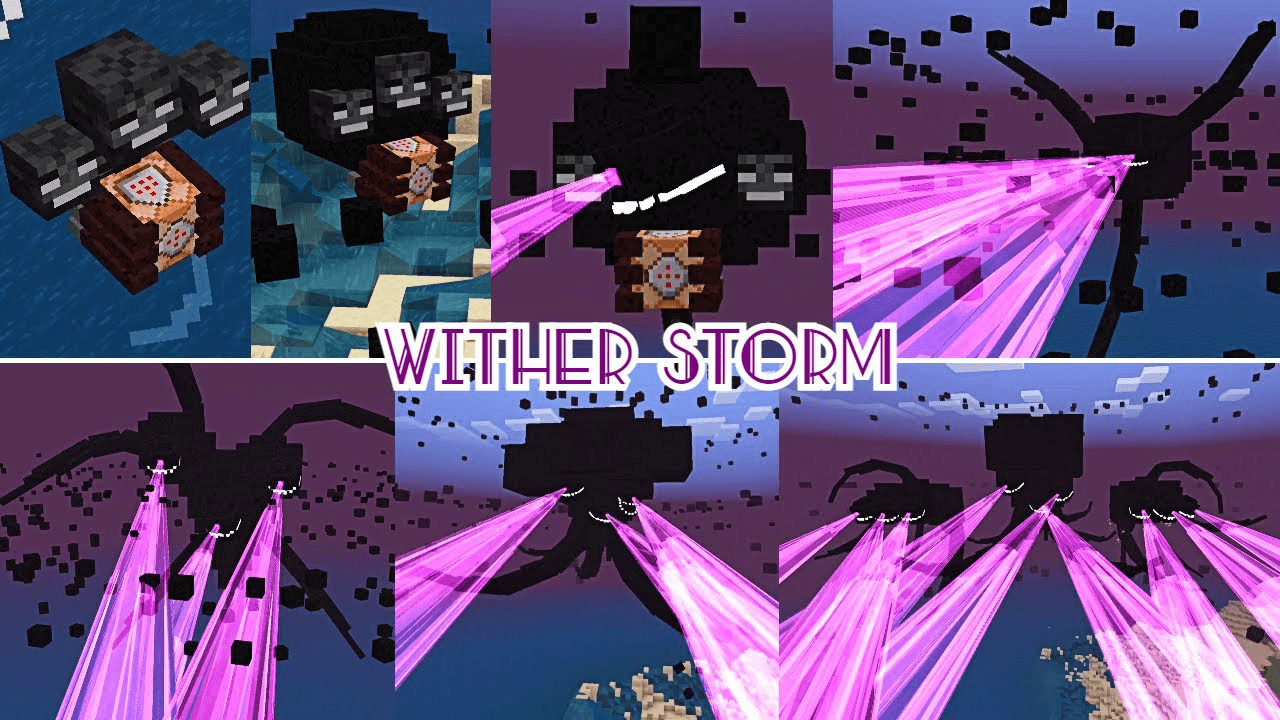 MCSM Replica Wither Storm Addon 