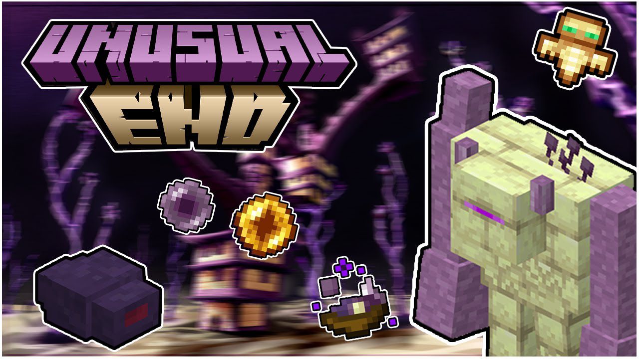 Minecraft Mod - Better End Mod - New Items, Biomes, Bosses and