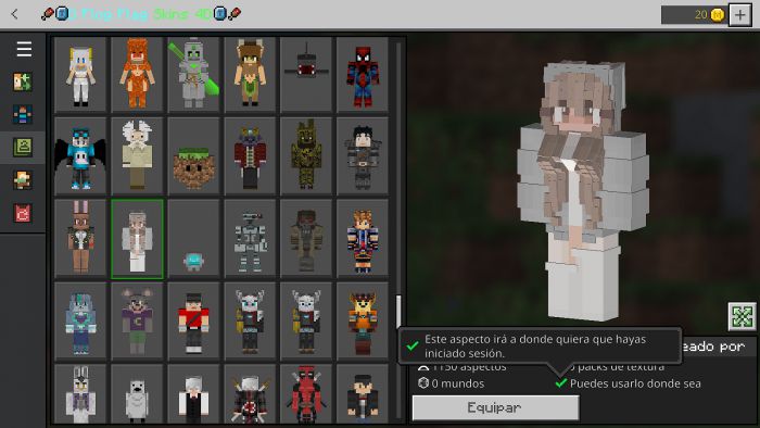 Protogen mask (+Fursuit) for Minecraft 1.15 - 1.16 Minecraft
