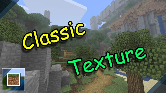 MCPE aesthetic TexturePack 1.20 Classic texture 