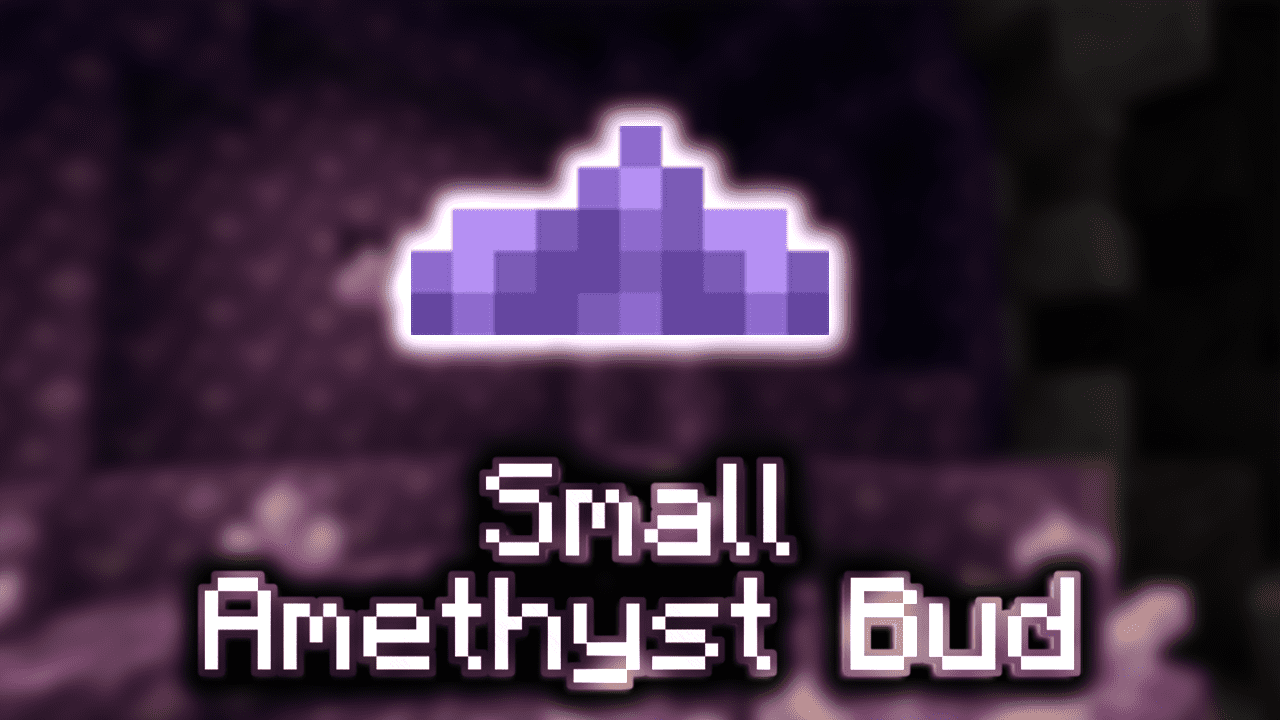 Small Amethyst Bud - Wiki Guide - 9Minecraft.Net