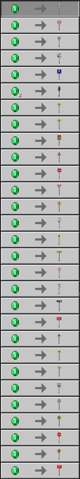 15+ Minecraft Traffic Light