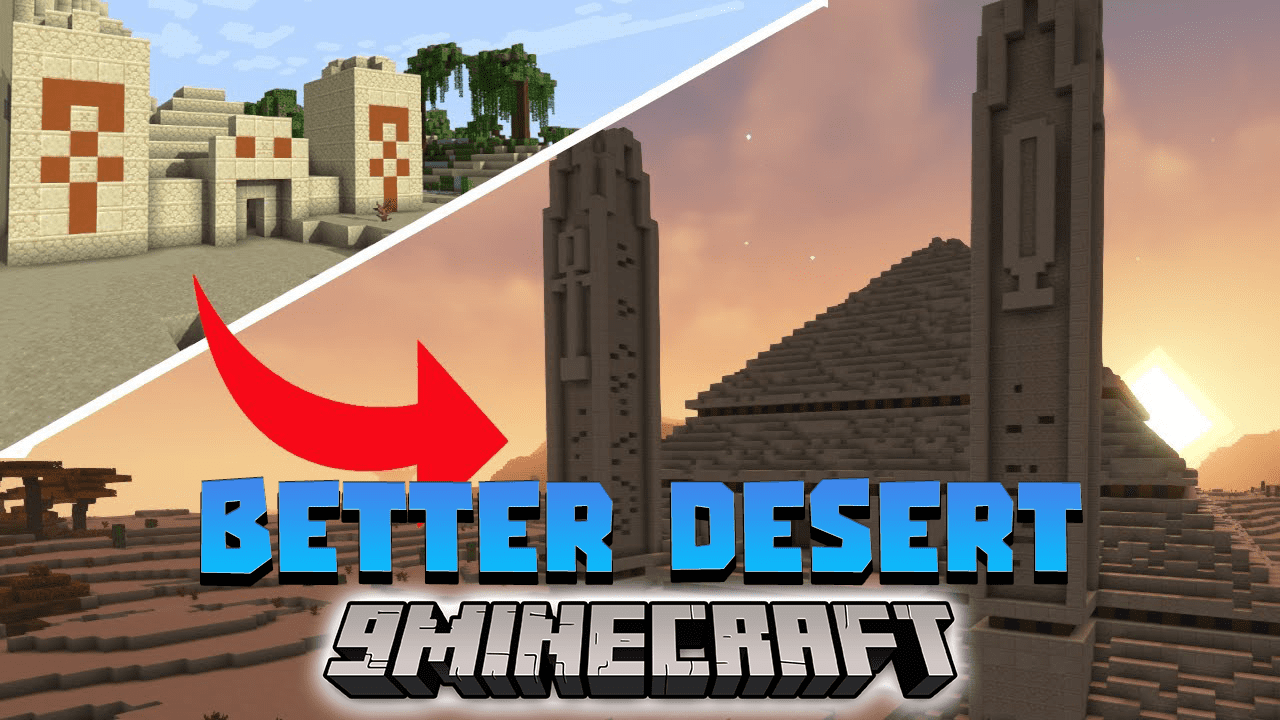 Better Desert Data Pack 1.19.4 1.19.2 Desert Expansion