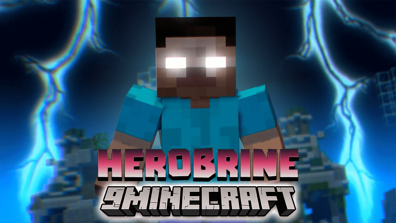 Herobrine HD skin » Best mods, textures and maps for Minecraft PE