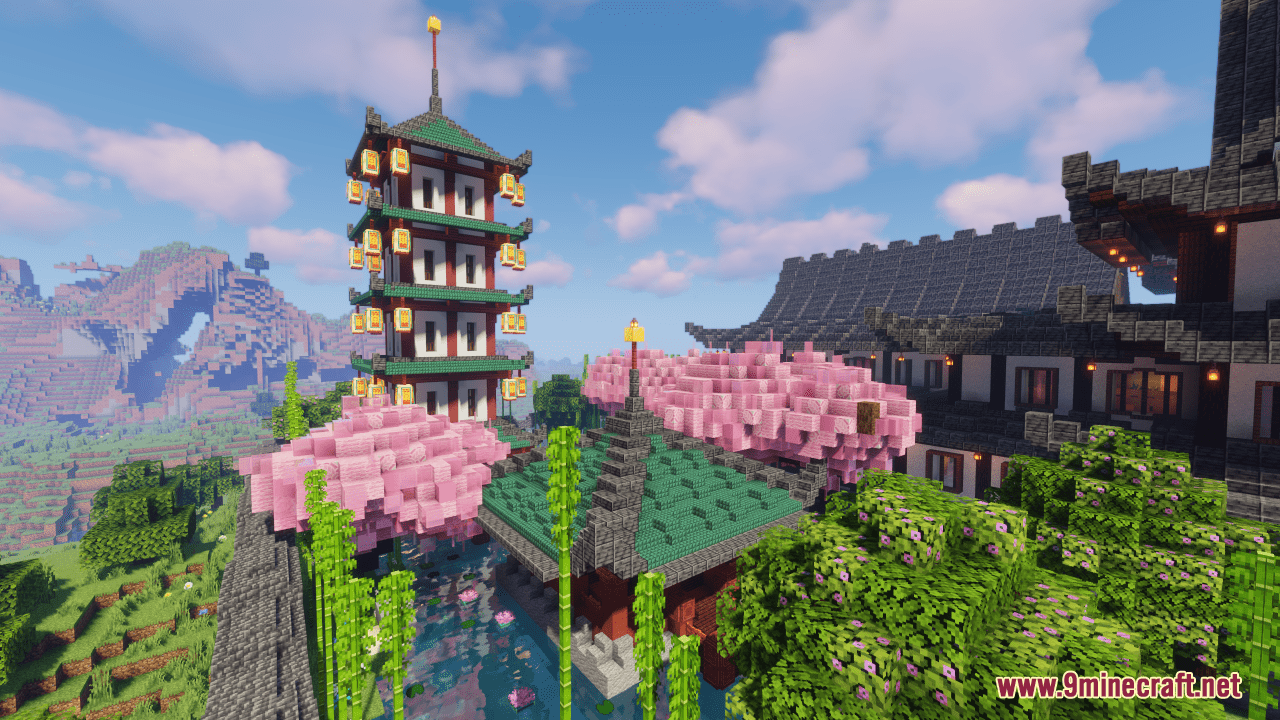 Imagawa's Mansion Map (1.21.1, 1.20.1) - Japanese Castle-Style Mansion ...