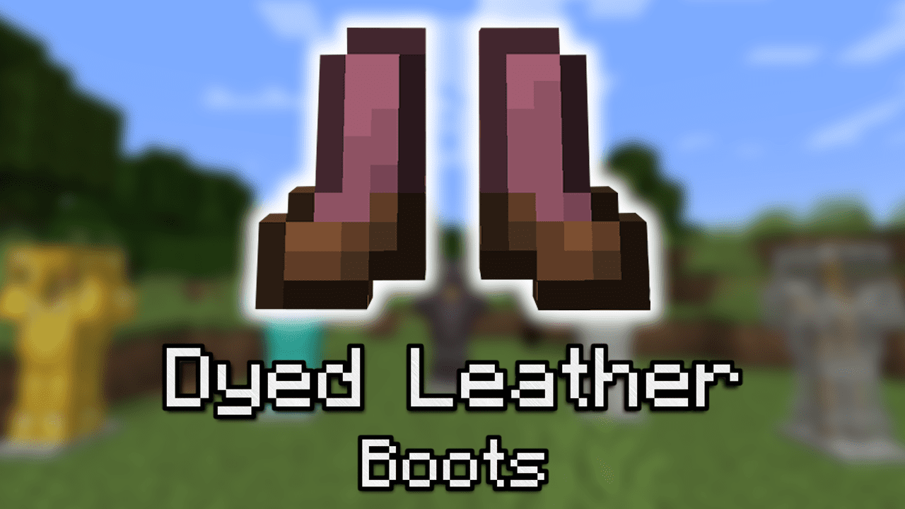 Minecraft Survival: How to Make Cyan Leather Pants 