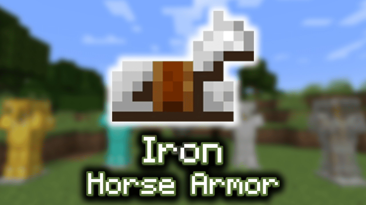minecraft iron armor recipe