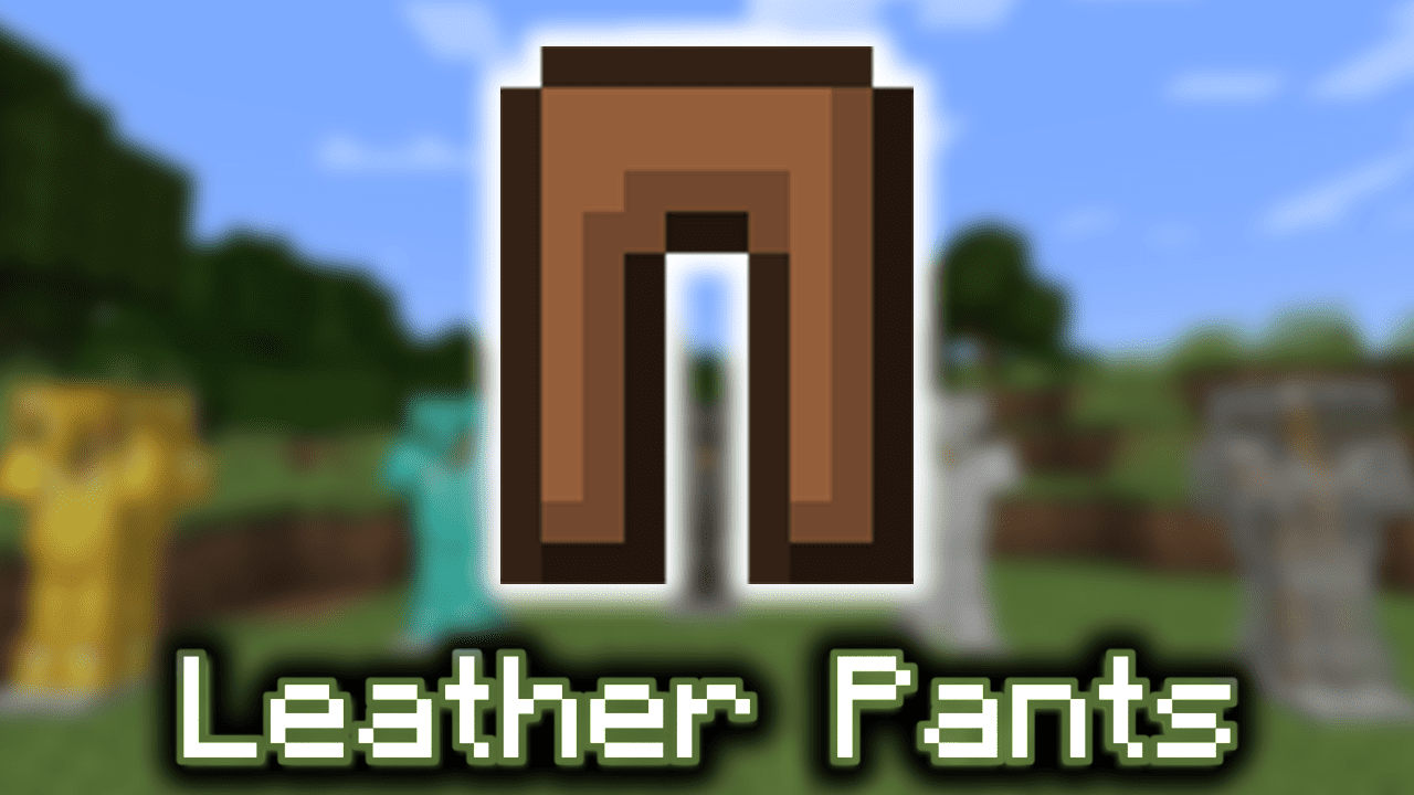 Minecraft Survival: How to Make White Leather Pants 