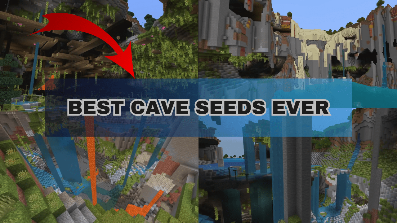 Best Cave Seeds Ever For Minecraft 1194 1192 Bedrock Java