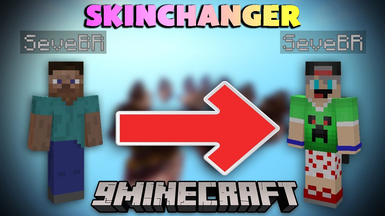 SkinChanger Mod (1.8.9) - Get A Free Cape - 9Minecraft.Net