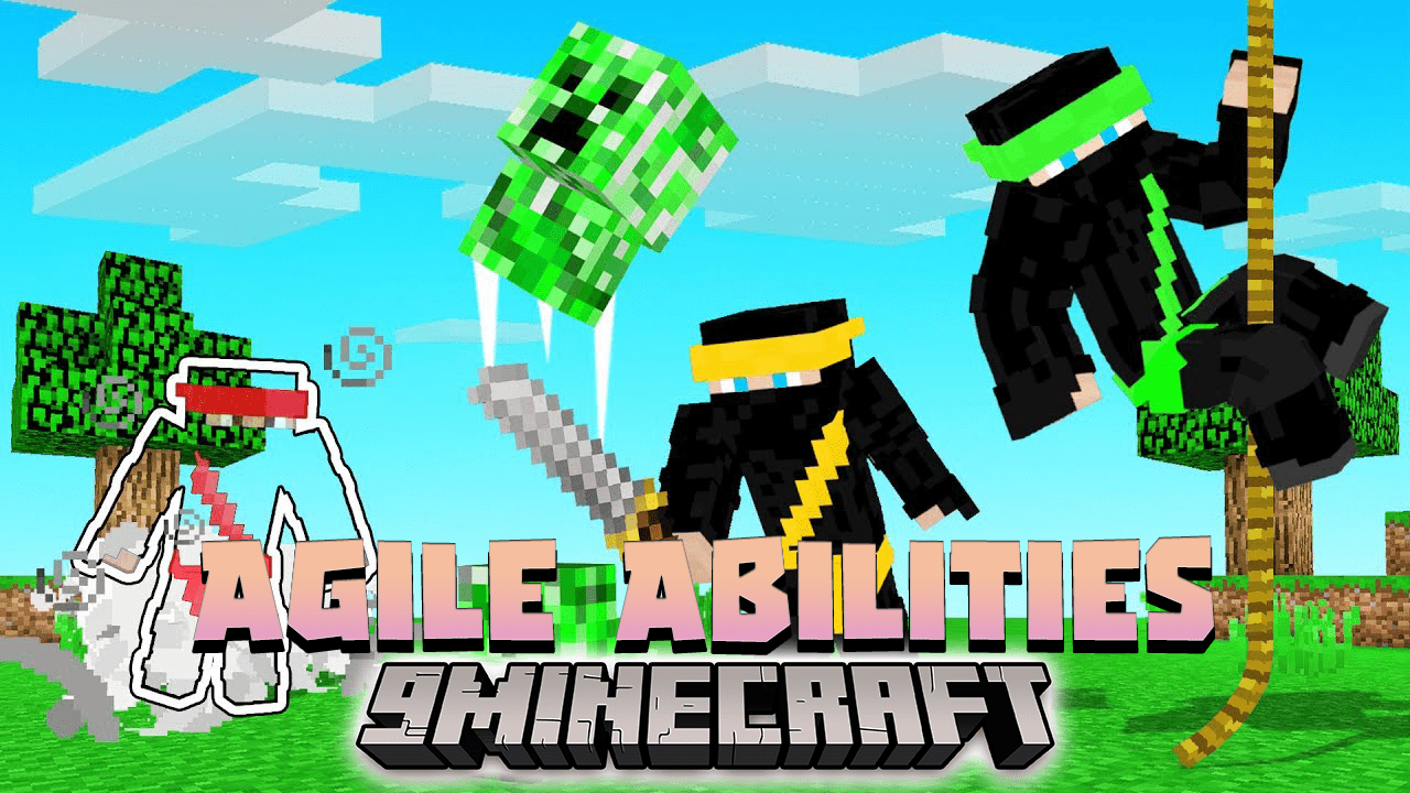 Agile Abilities Data Pack (1.20.2, 1.19.4) - Become A Ninja! -  9Minecraft.Net