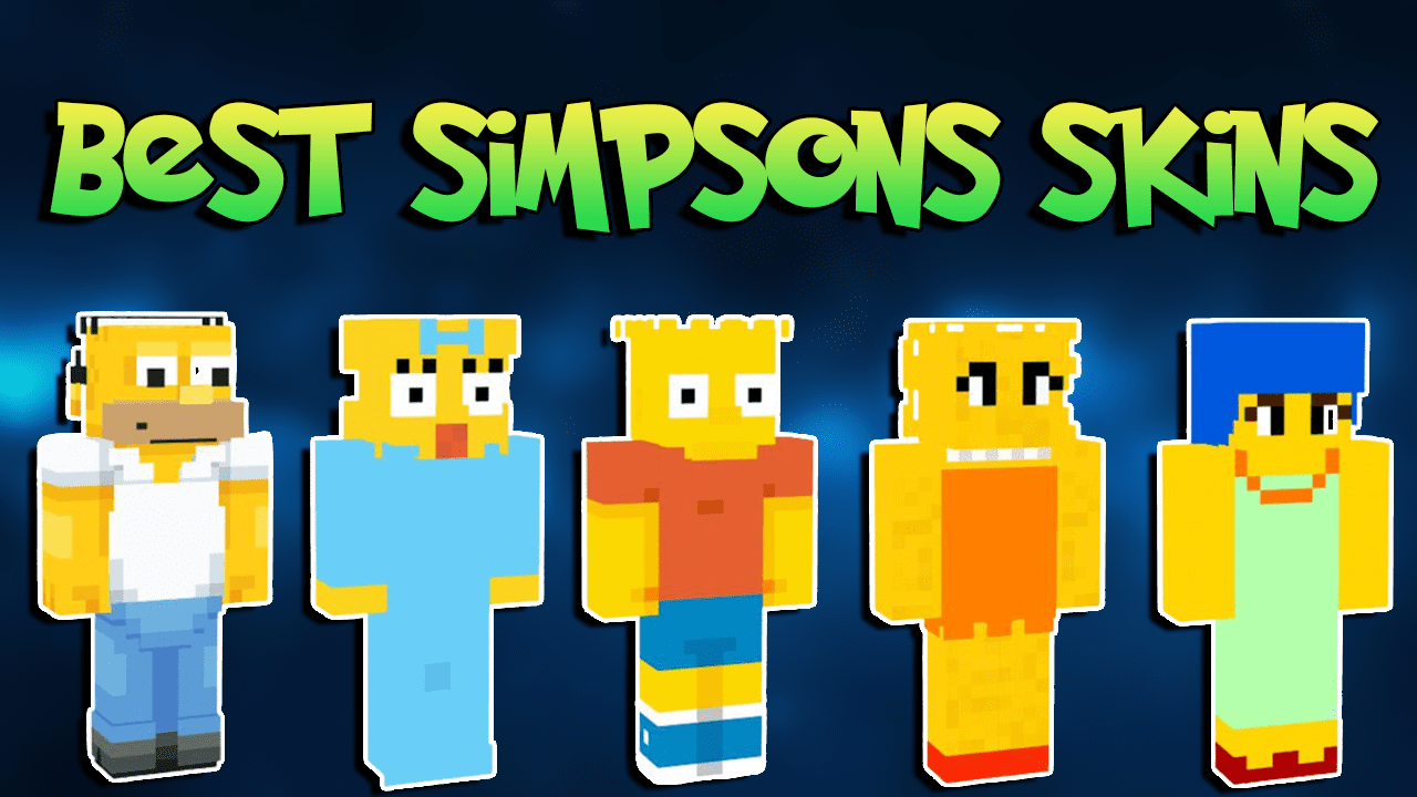 The Cutest Custom-Made Simpsons Minecraft Skins In 2023 - 9Minecraft.Net