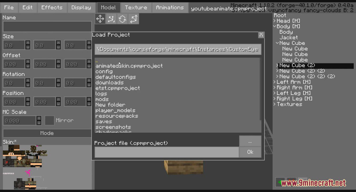 Silivar Minecraft Custom Player Model by bunnyman14 -- Fur Affinity [dot]  net