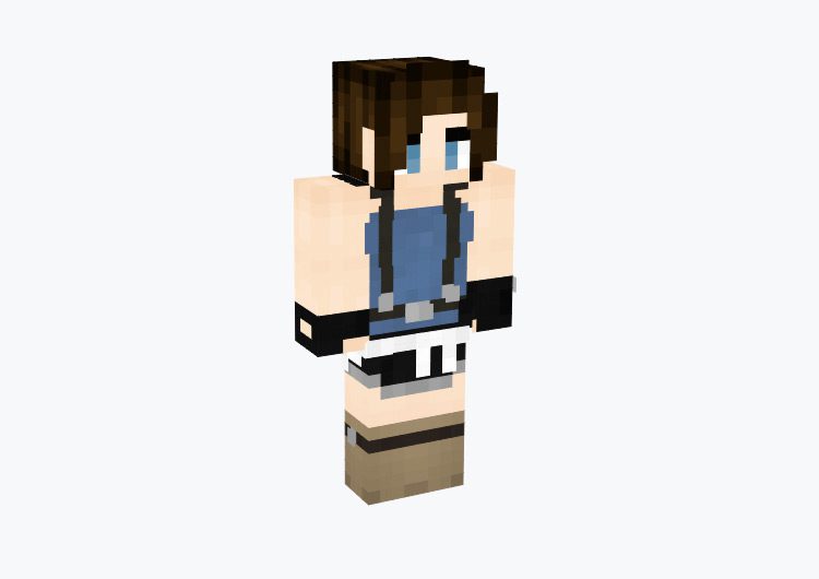 Jill Valentine (Resident Evil 3 Remake) Minecraft Skin