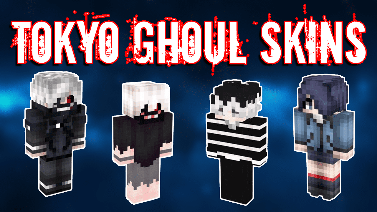 Tokyo Ghoul-Ken Kaneki (Ep.12) Minecraft Skin