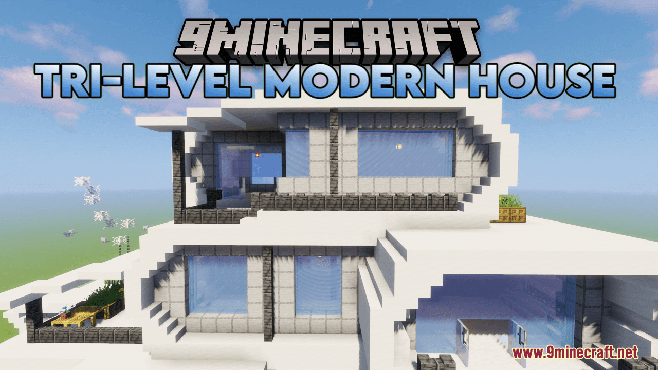 coolest minecraft modern house