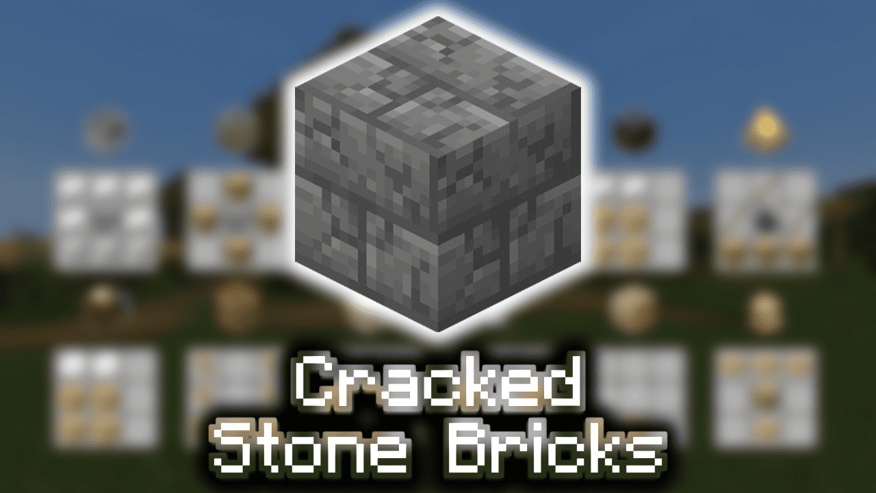 minecraft cracked stone brick texture