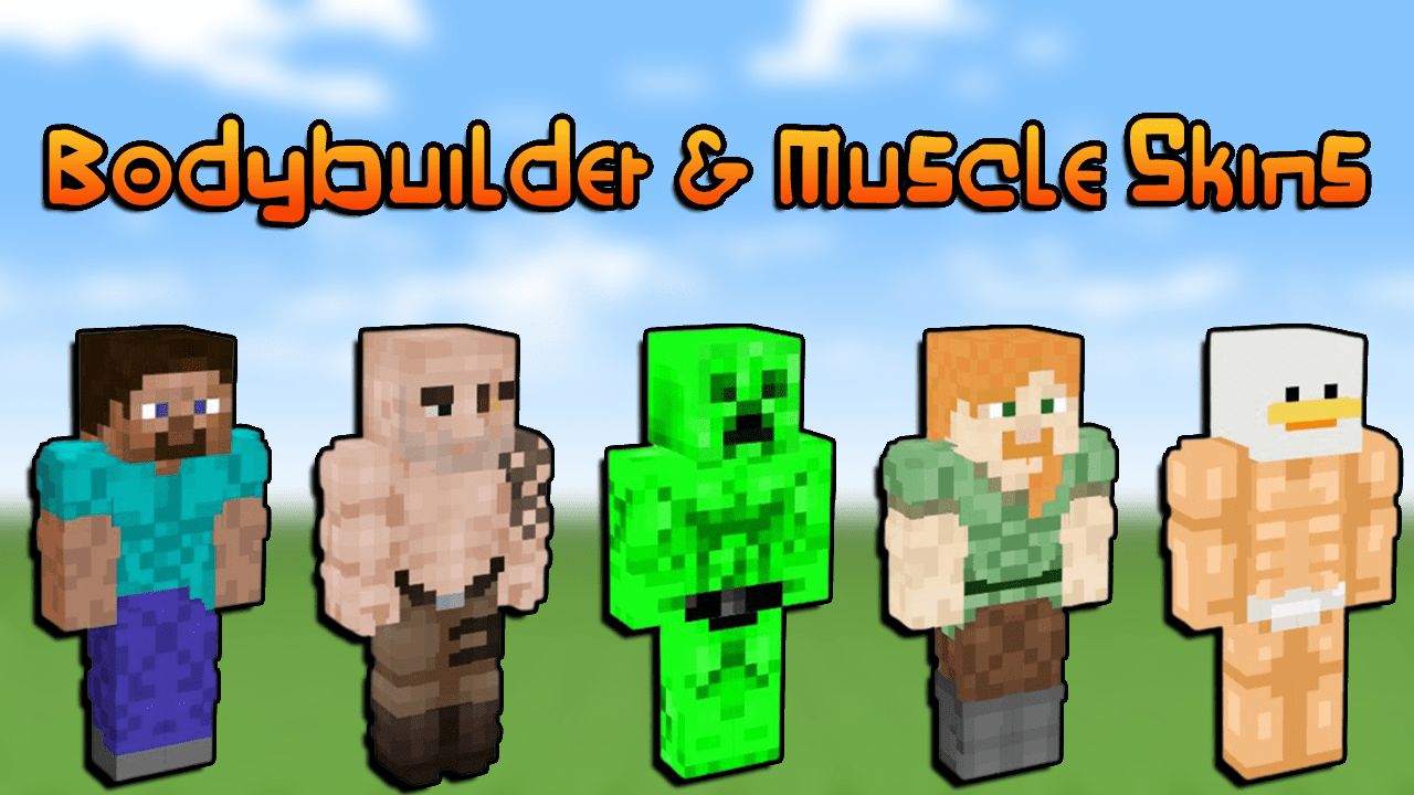 The Best Minecraft Bodybuilder & Muscle Skins In 2023