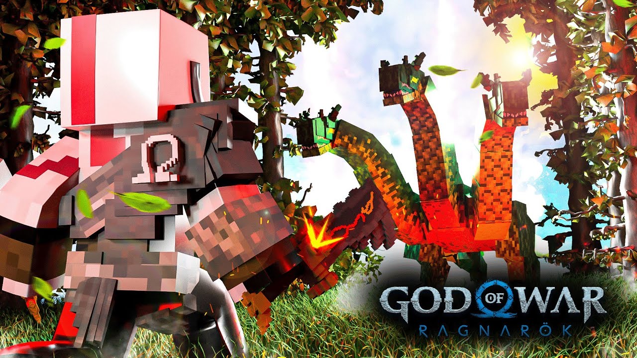 God of War Ragnarök Minecraft Addon (1.19) - MCPE/Bedrock 