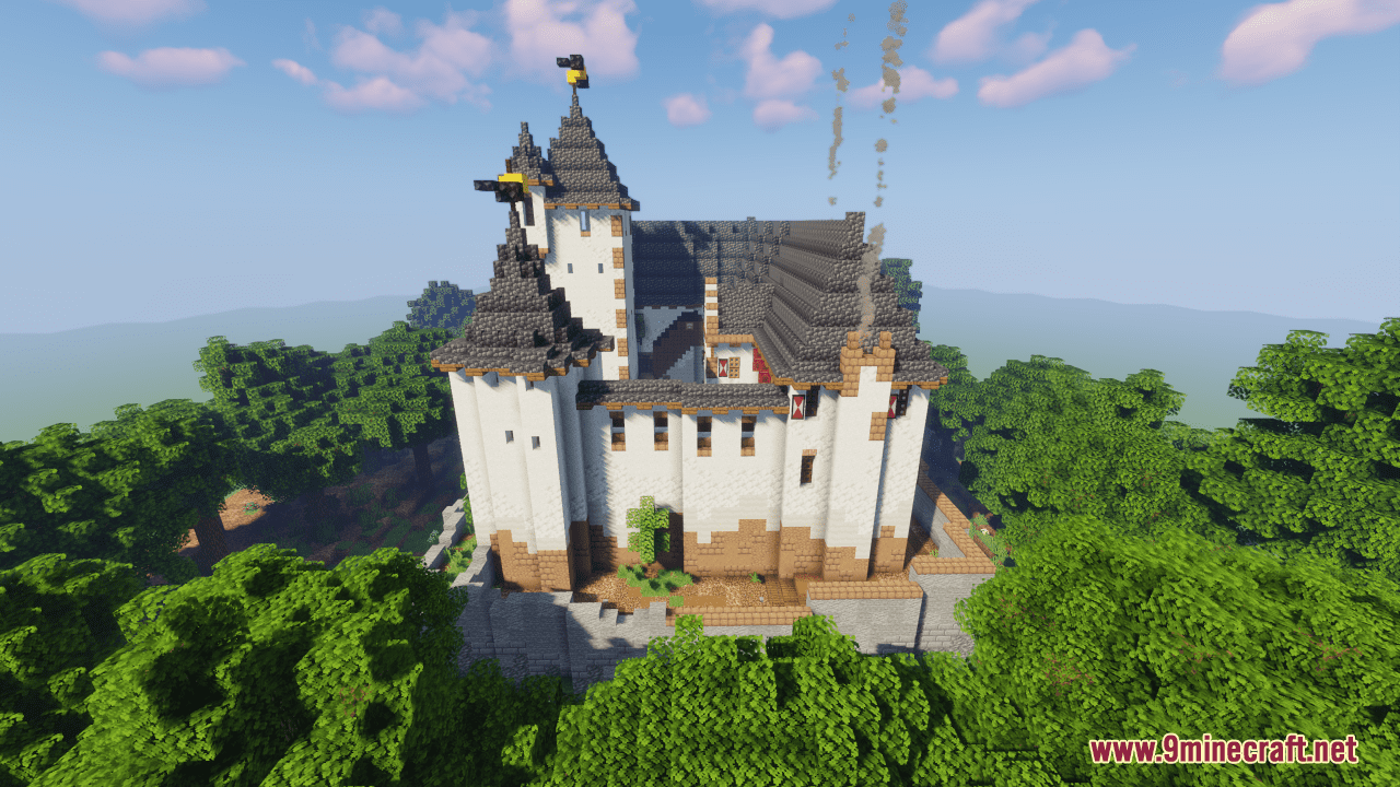 German castle Minecraft Map