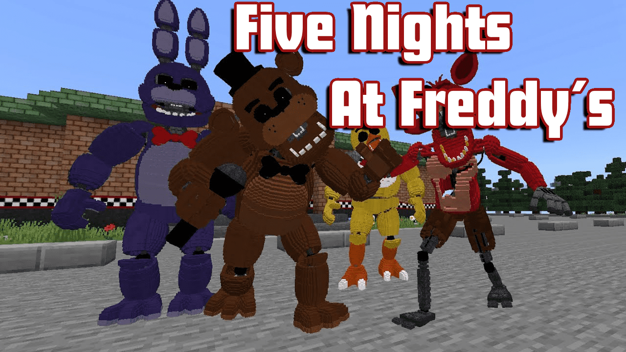 Five Nights at Freddy's Animatronics for Minecraft Pocket Edition 1.14