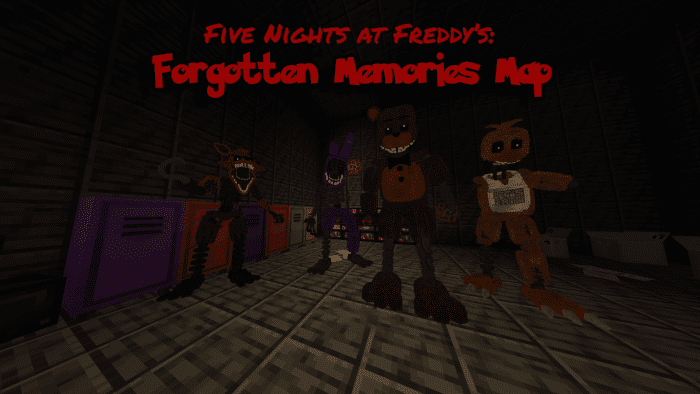 Five Nights At Freddys Forgotten Memories Map MCPE Thumbnail 
