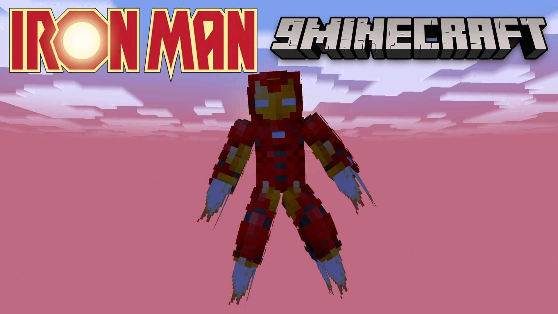 iron man minecraft statue