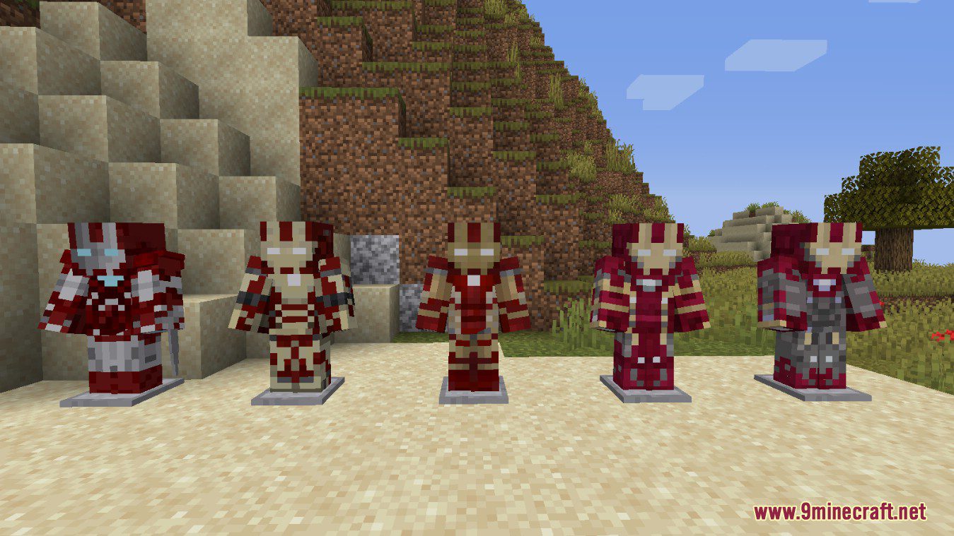 Marvel Superheroes Mod (1.16.5) - Marvel Cinematic Universe Characters -  9Minecraft.Net