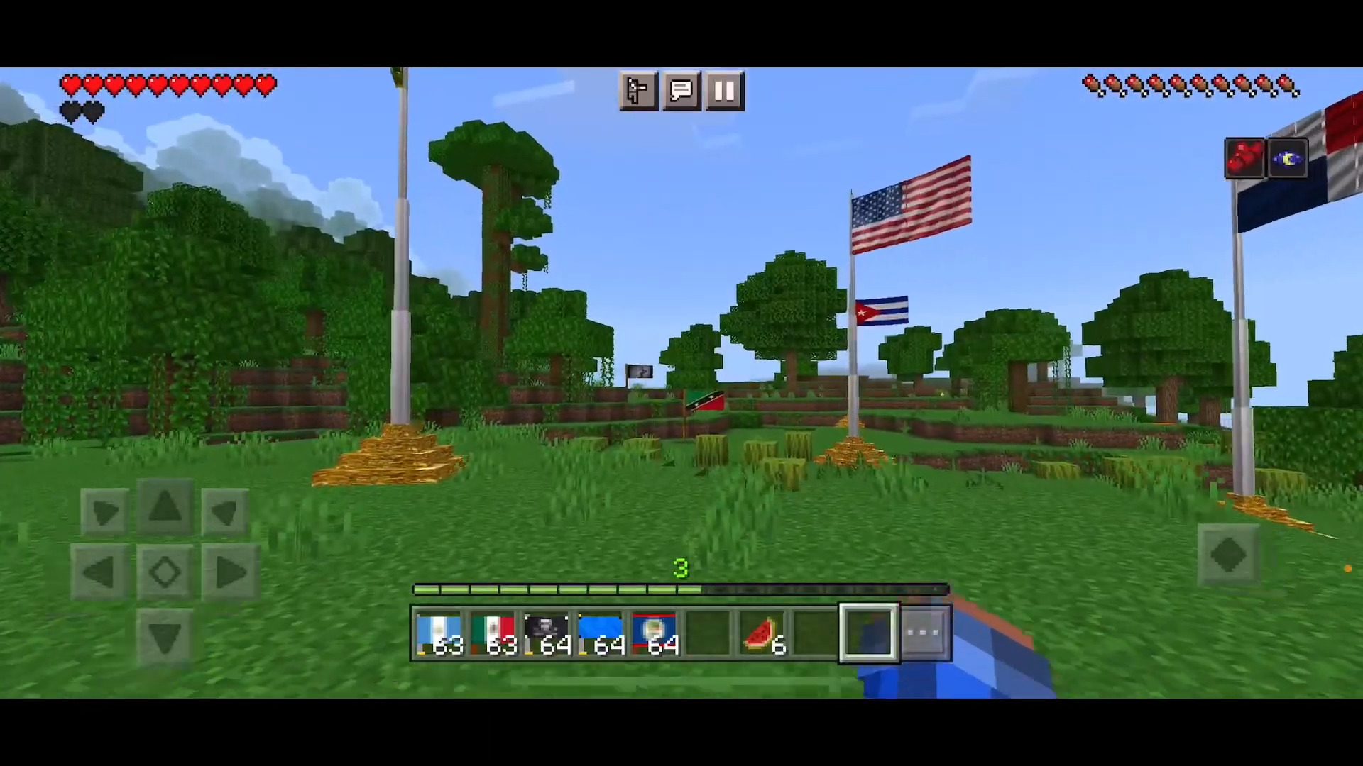 Realistic Flags Addon (1.20, 1.19) - MCPE/Bedrock Mod - 9Minecraft.Net