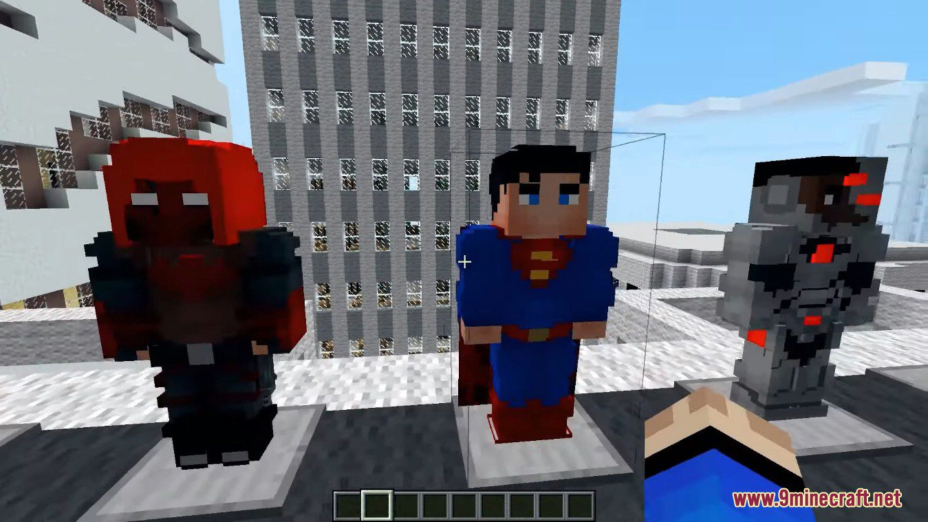 TG Heroes for Fisk Superheroes (Beastboy, M.O.D.O.K., Telepaths, Winged  Heroes and Morbin' Time in new update) Minecraft Mod