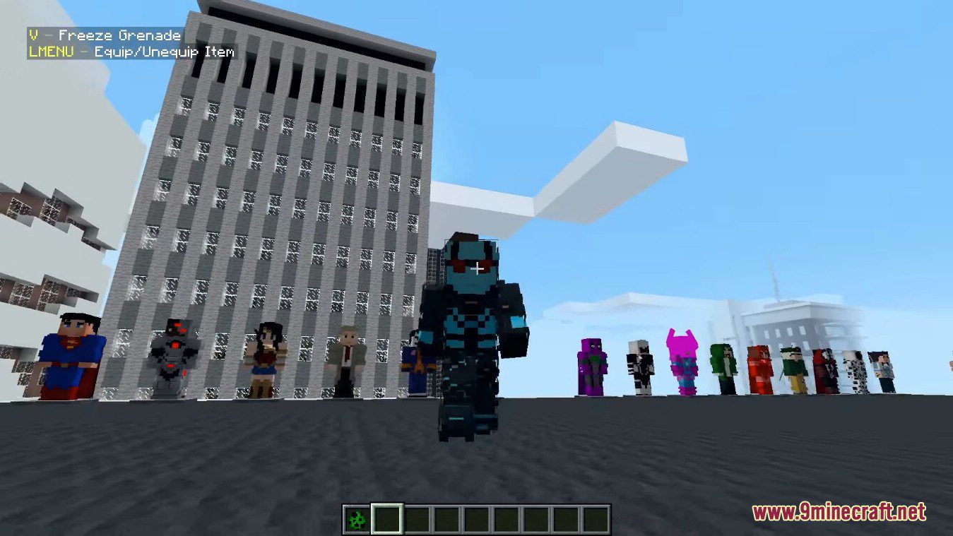 TG Heroes for Fisk Superheroes (Beastboy, M.O.D.O.K., Telepaths, Winged  Heroes and Morbin' Time in new update) Minecraft Mod