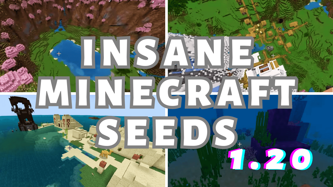 Insane New Minecraft Seeds (1.20.6, 1.20.1) - Bedrock Edition ...