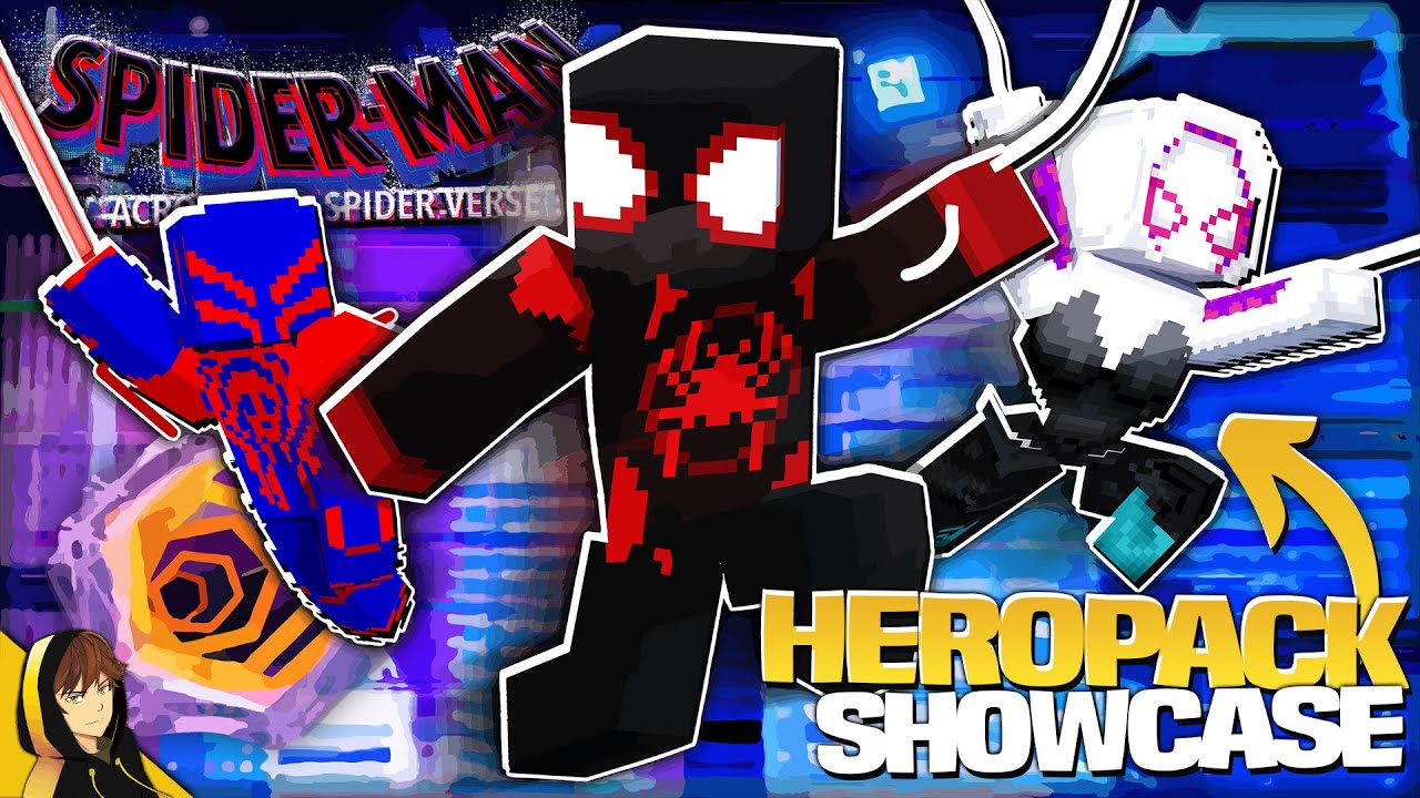 XSQHeroes Heropack Mod (1.7.10) – Spider Man Costumes - 9Minecraft.Net