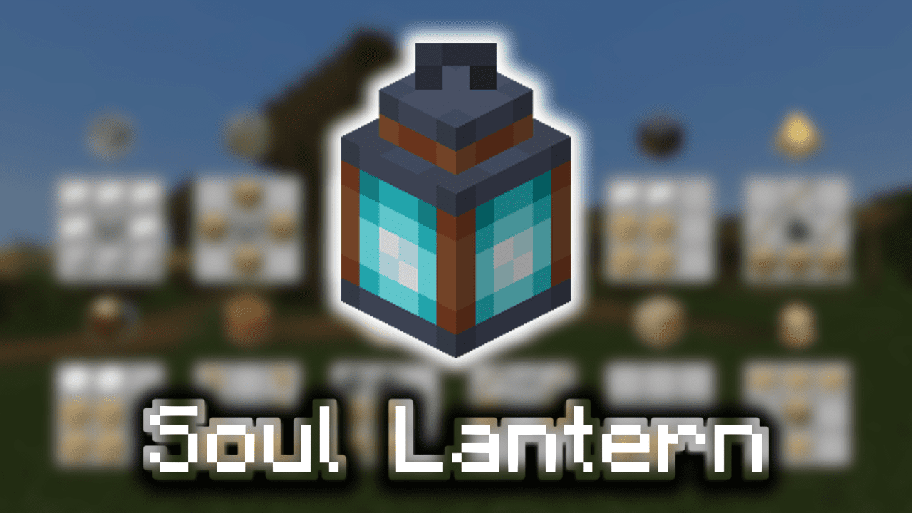 Soul Lantern - Wiki Guide - 9Minecraft.Net