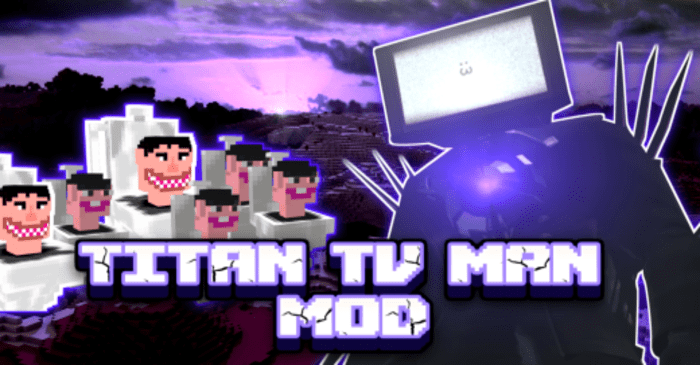 How to Download Minecraft Skibidi Toilet Titan Character Collection Mod