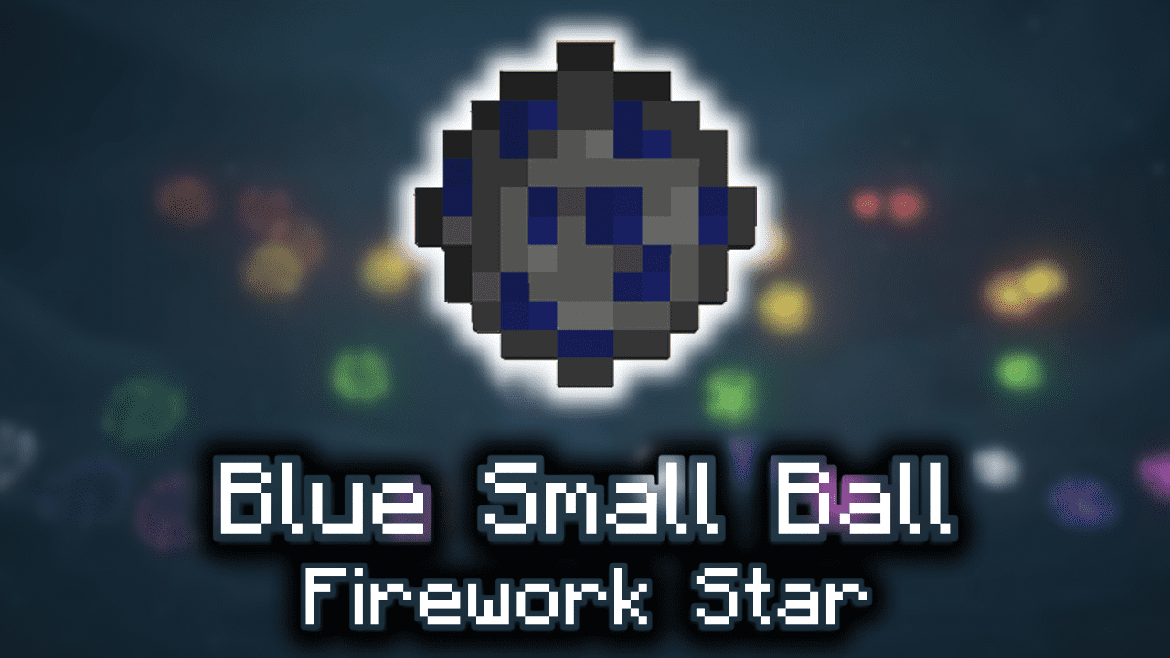 minecraft firework ball