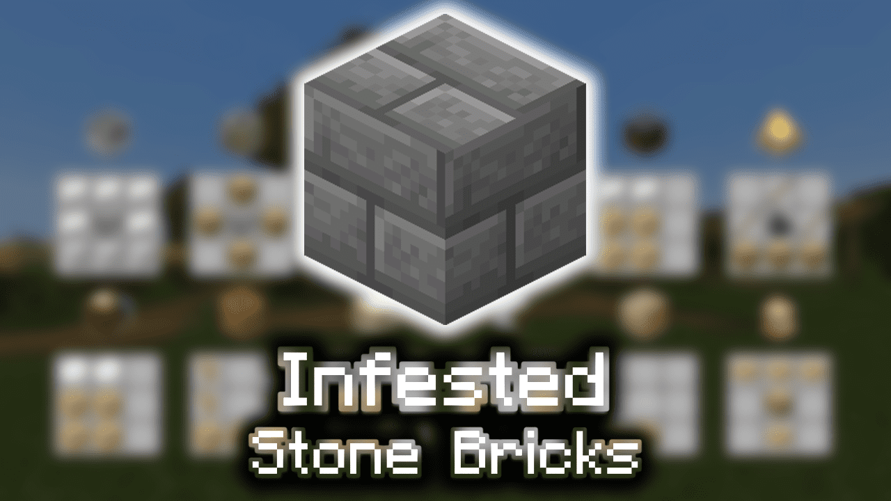 Better Infested Blocks Minecraft Texture Pack