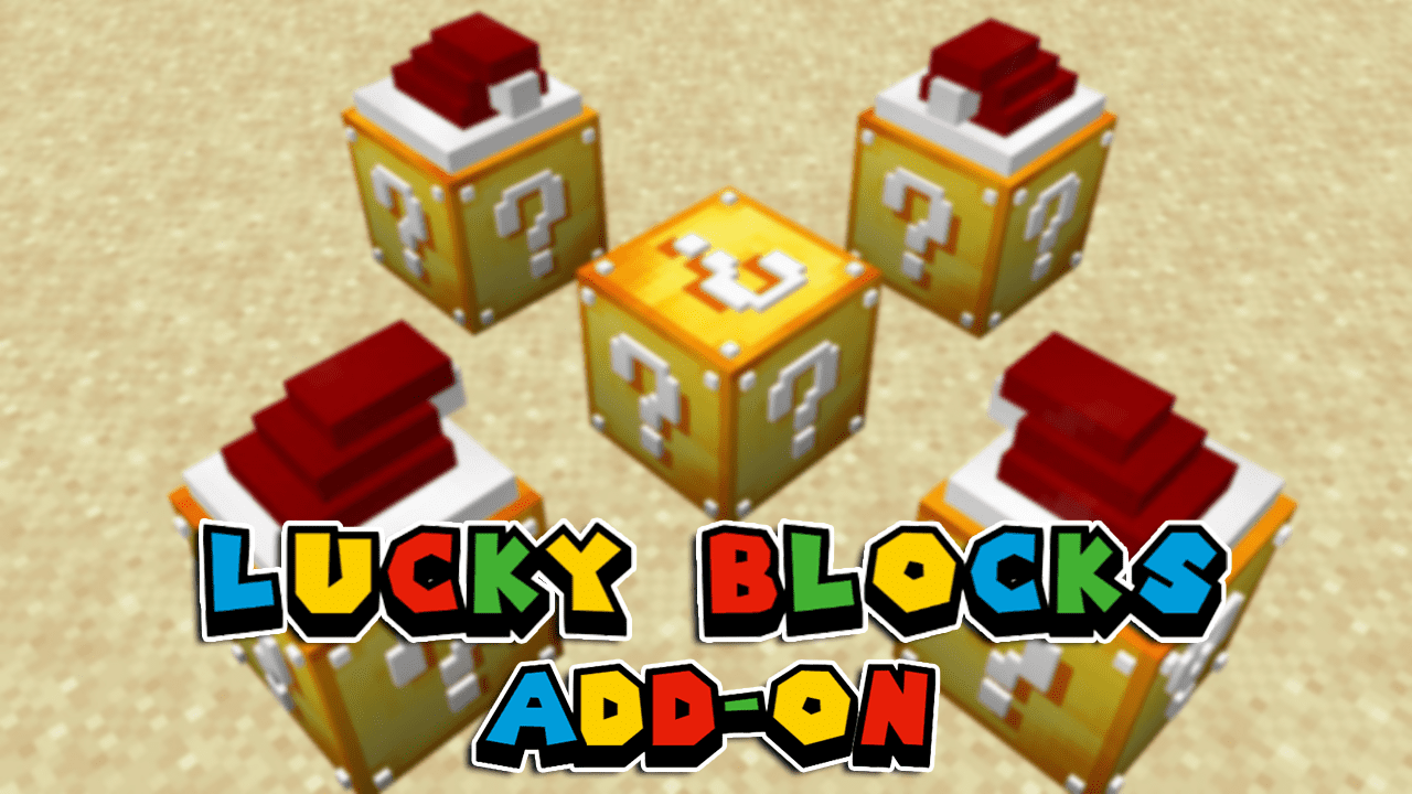 Bedrock Lucky Block Entity (Addon) - Aadhu.com in 2023